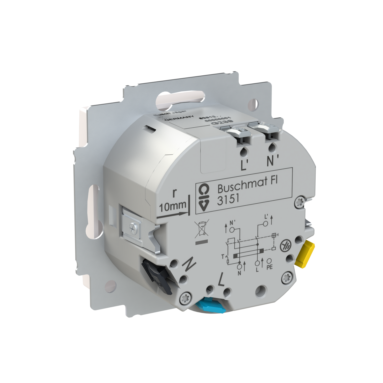 Residual current device, 1-gang | ABB Oy, Wiring accessories