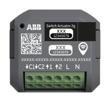Switch Actuator 230 V AC free@home wireless