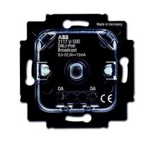 Busch-Rotary dimmer Electronic Potentiometer operation with Selector Pushbutton with LED Orientation light DALI