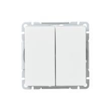 1-gang 2-way switch, 16AX/250V, Impressivo, 2 X-terminals, anthracite