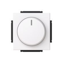 Busch-Rotary-Dimmer Electronic Controls white