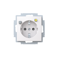 Socket residual current device 1-gang