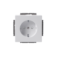 1-gang Schuko socket outlets, flush mounting, IP21