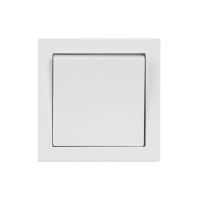 Flush mounting 1-gang 2-way switch, IP44