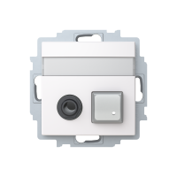 Signal Push Button with Stereo Plug Terminal