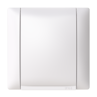 1-gang socket outlet IP44
