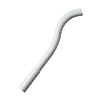 Pre-bent curve conduit extensions 45°