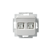 RJ45 outlet including connectors