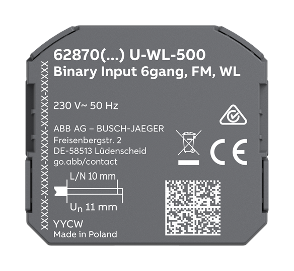 Binary Input free@home wireless