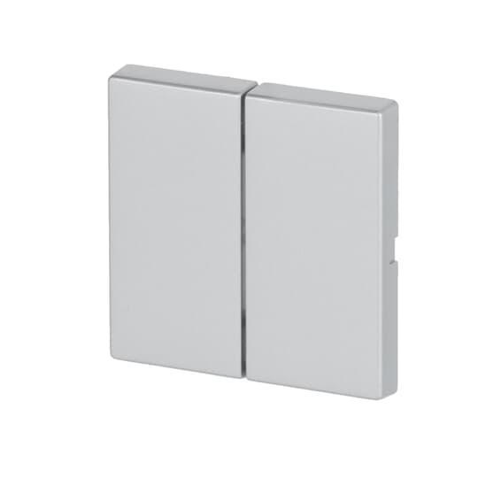 Rocker for Smart switch Two-part rocker aluminium silver - Platform 63