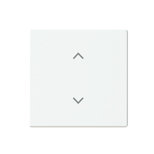 Rocker 1g blinds Symbol "venetian blind" for Smart switch Single rocker studio white matt - Platform 63