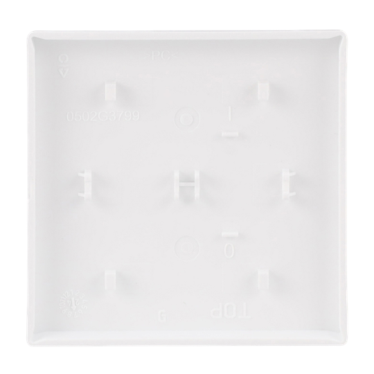 Rocker 1g blinds Symbol "venetian blind" for Smart switch Single rocker studio white - Platform 63