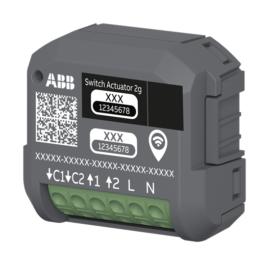 Switch Actuator 230 V AC free@home wireless