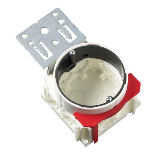 Mounting box with truss fixture