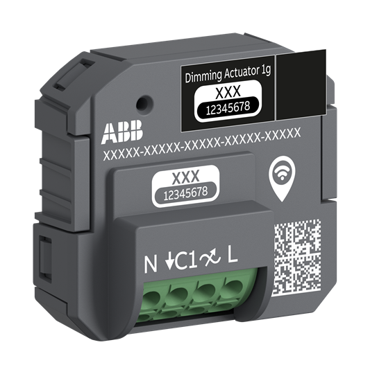 Dimming Actuator 230 V AC free@home wireless