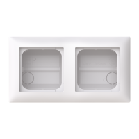 Two gang surface mounting box