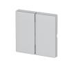 Rocker for Smart switch Two-part rocker aluminium silver - Platform 63