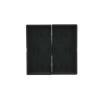 Rocker for Smart switch Two-part rocker black matt - Platform 63