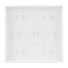 Rocker 1g blinds Symbol "venetian blind" for Smart switch Single rocker studio white - Platform 63