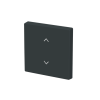 Rocker 1g blinds Symbol "venetian blind" for Smart switch Single rocker anthracite - Platform 63