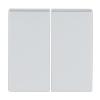 Rocker for Smart switch Two-part rocker aluminium silver - Platform 63