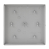Rocker 1g blinds Symbol "venetian blind" for Smart switch Single rocker aluminium silver - Platform 63